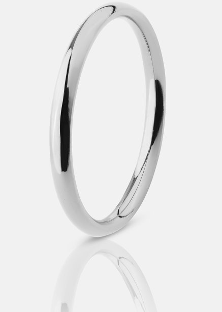 Ring Modern Grace - Silverpläterad