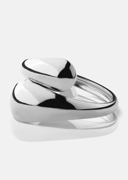 Ring Bold Drops - Silverpläterad