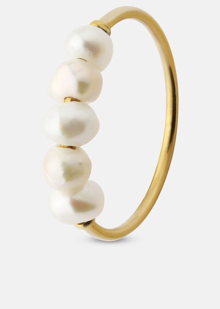 Ring Perla - 18k Guldpläterad