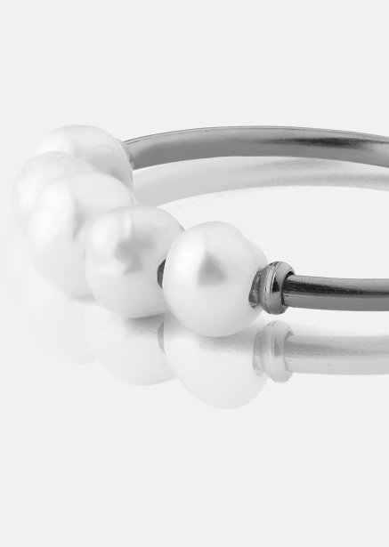 Ring Perla - Silverpläterad