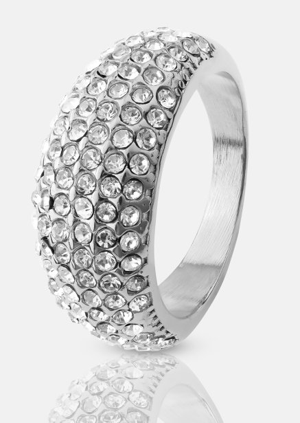 Stella Glimmer Ring - Silverpläterad