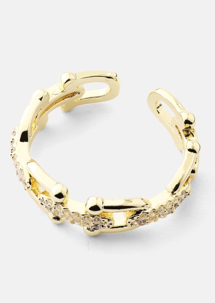 Ring Link Luxe - 18k Guldpläterad