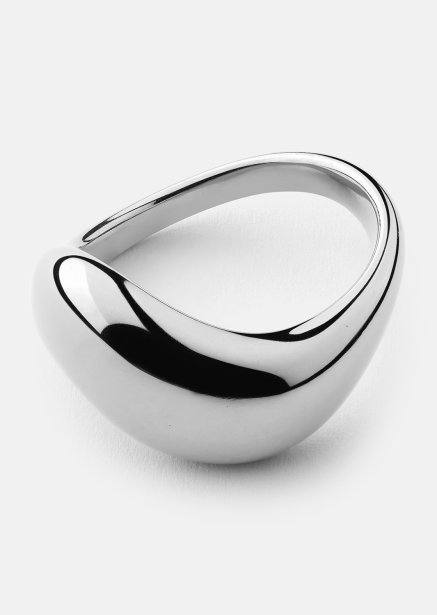 Ring Soft Curve - Silverpläterad