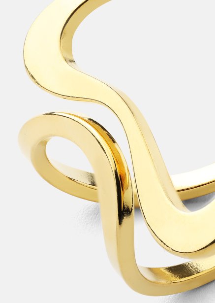 Ring Infinity Flow - 18k Guldpläterad