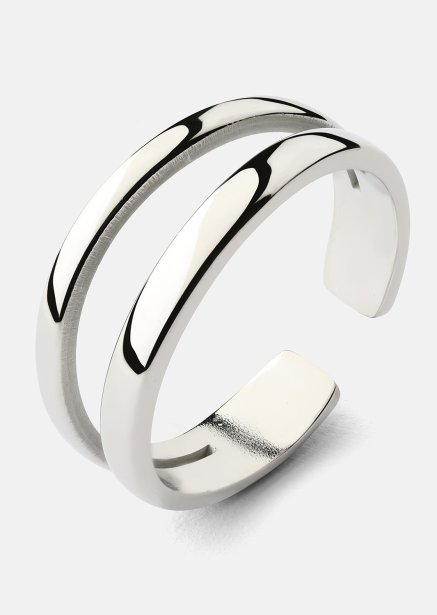 Apertura Ring - Silver Plated