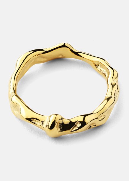 Ondula Ring - 18k Guldpläterad