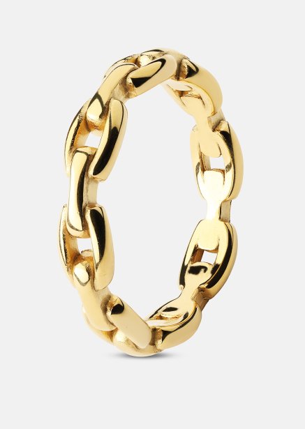 Ring Bold Chain - 18K Guldpläterad