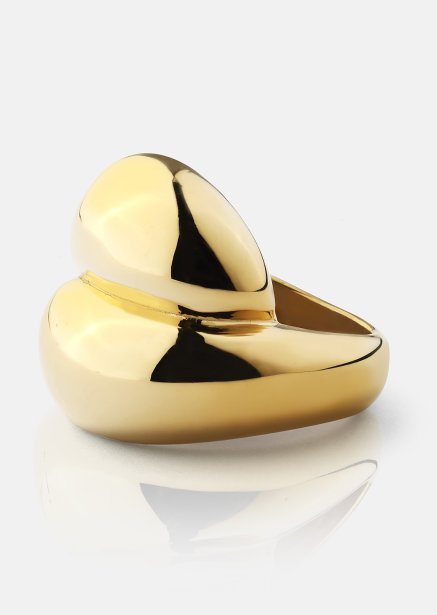 Ring Bold Flow - 18k Gold Plated