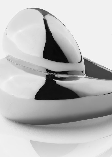 Ring Bold Flow - 18k Silverpläterad