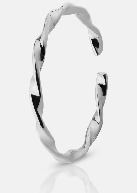 Ring Twist Whisper - Silverpläterad
