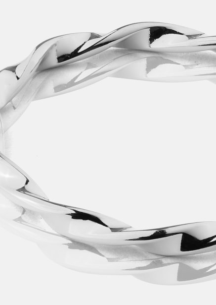 Ring Twist Whisper - Silverpläterad