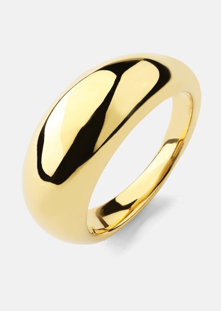 Ring Dome - 18k Guldpläterad