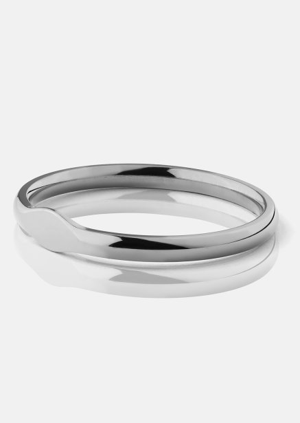 Initial Ring – Silverpläterad