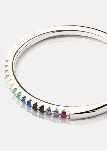 Ring Prism - Silverpläterad