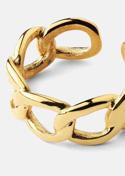 Ring Bold Chain - 18K Guldpläterad