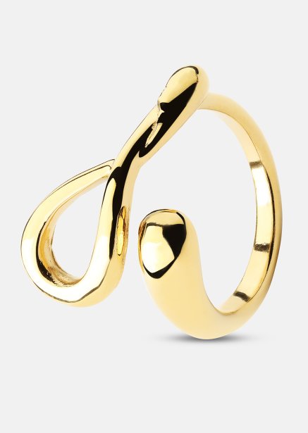 Ring Loop - 18k Guldpläterad