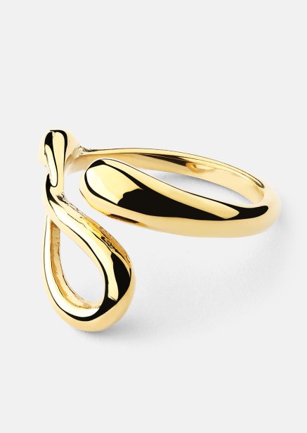 Ring Loop - 18k Guldpläterad