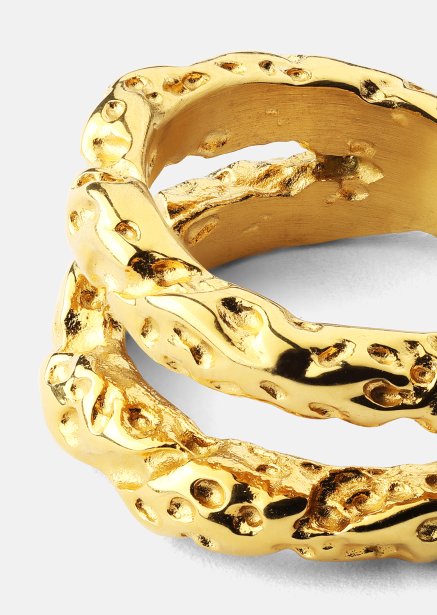 Ring Duo - 18K Guldpläterad