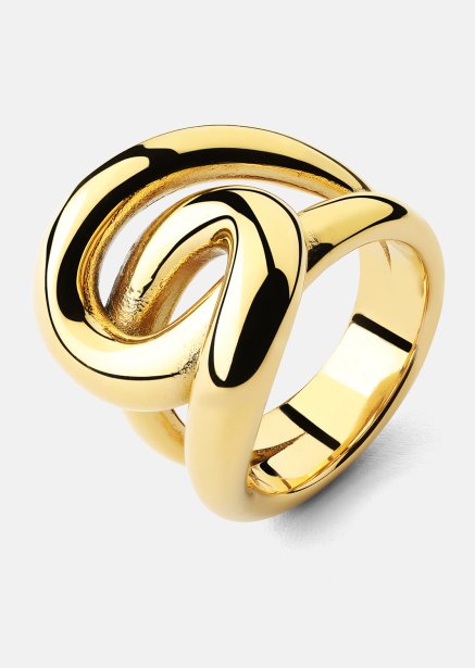 Ring Infinity Knot - 18k Guldpläterad