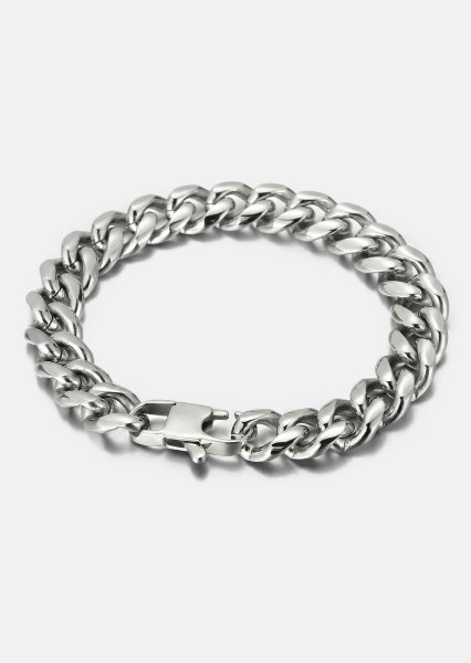Armband Iron Valor - Silverpläterat