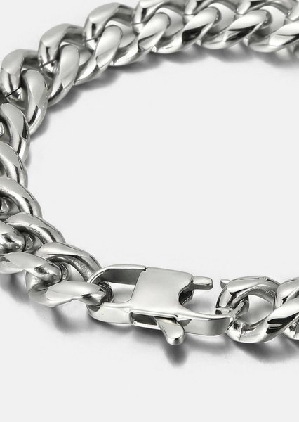 Armband Iron Valor - Silverpläterat
