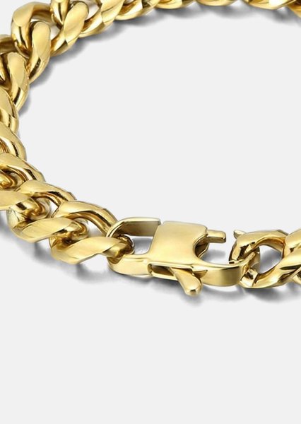 Armband Titan Link - 18k Guldpläterat