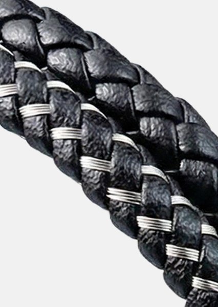 Läderarmband Shadow Weave