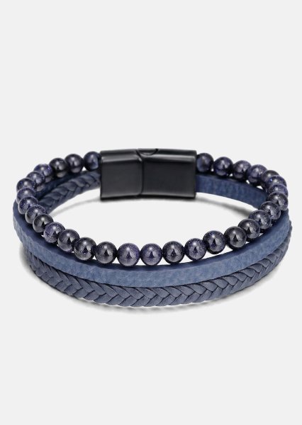 Läderarmband Titan Briar