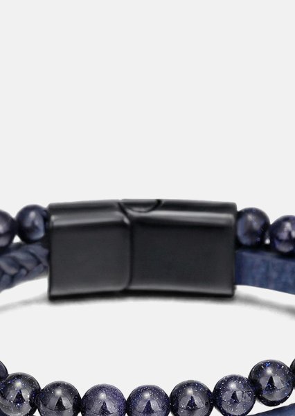 Läderarmband Titan Briar