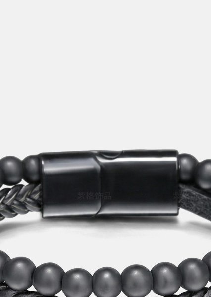 Läderarmband Raven Forge