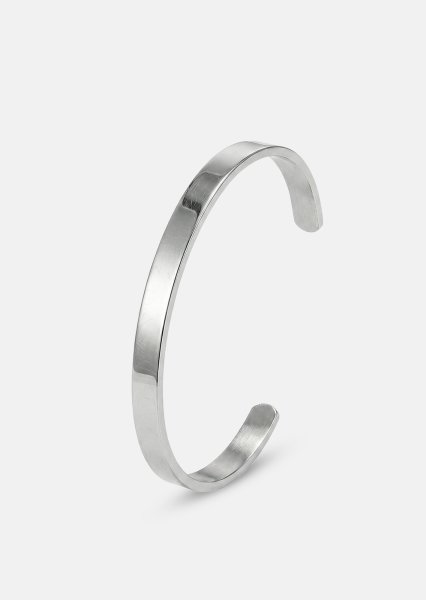 Armband Iron Horizon - Silverpläterat