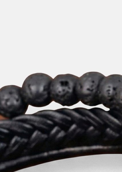 Läderarmband Titan Loom