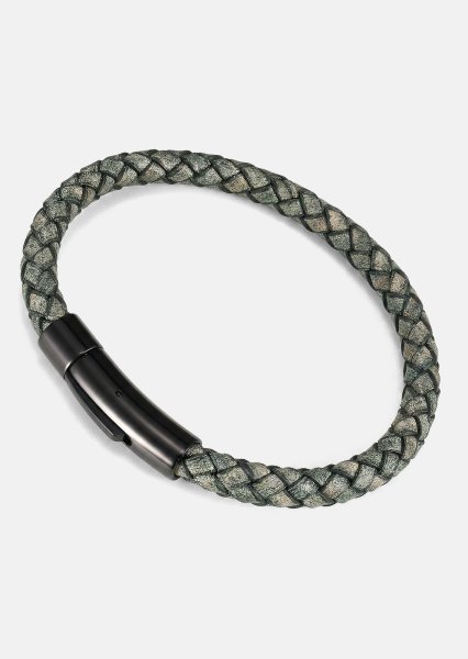 Läderarmband Talon Weave