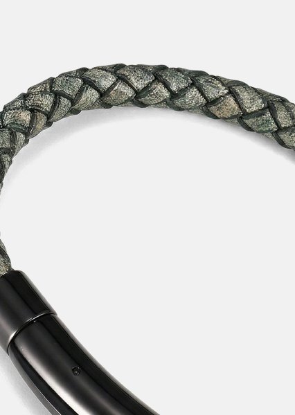 Läderarmband Talon Weave
