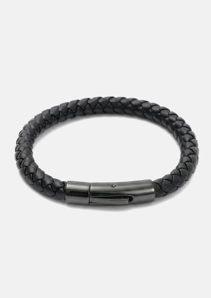 Läderarmband Noble Weave