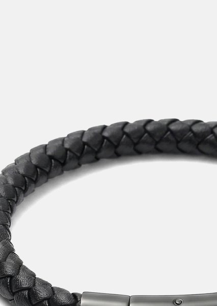 Läderarmband Noble Weave