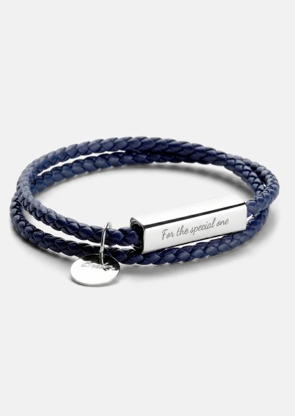 Läderarmband Noble Twine