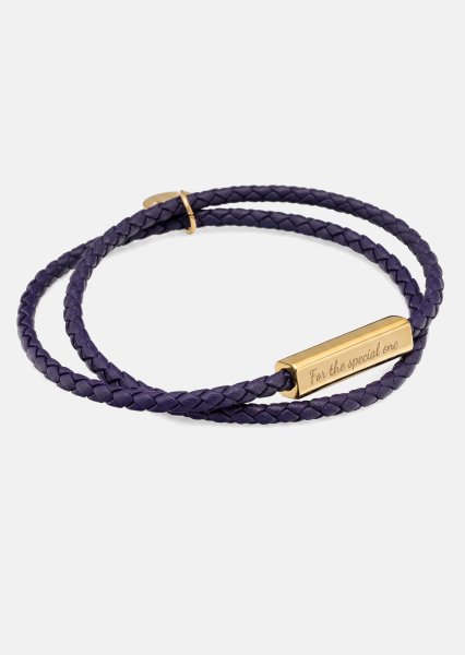Läderarmband Noble Twist