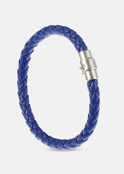 Läderarmband Azure Forge