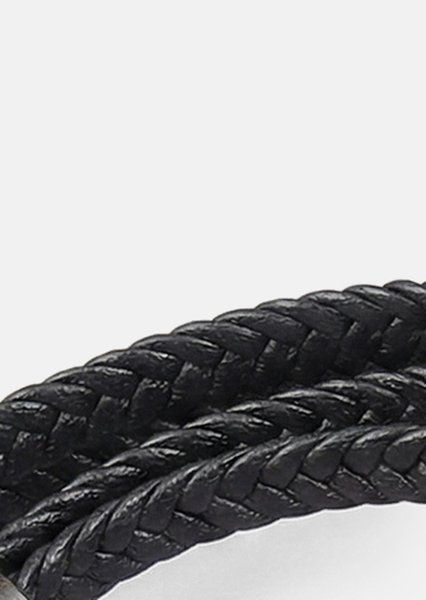 Läderarmband Raven Crest