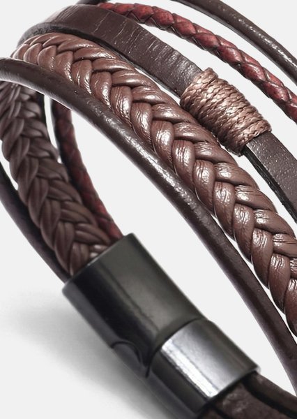 Läderarmband Valor Ridge