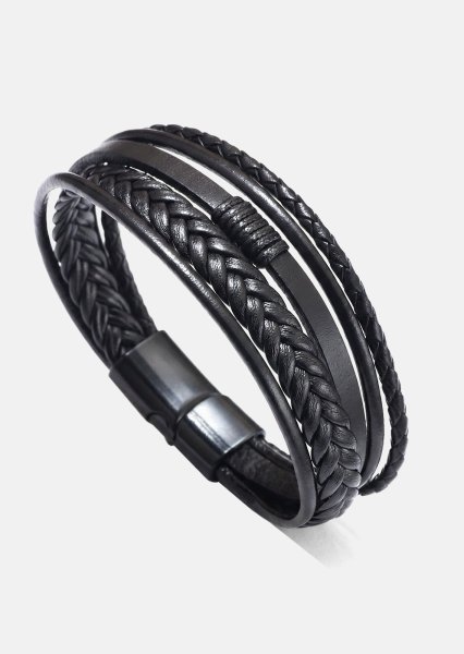 Läderarmband Titan Stride