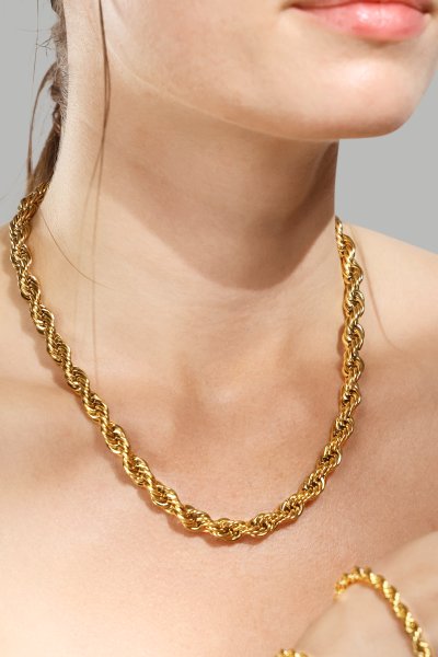 Halsband Cordell – 18k Guldpläterat