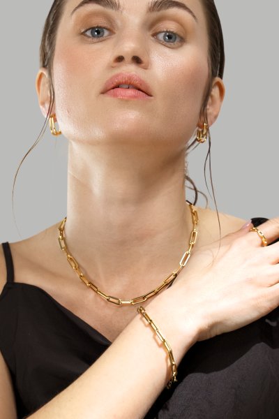Armband Link Luxe - 18k Guldpläterat