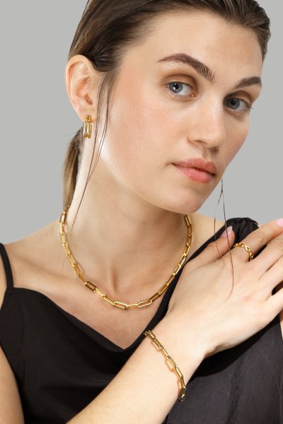 Armband Link Luxe - 18k Guldpläterat