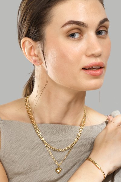 Halsband Celeste – 18k Guldpläterat
