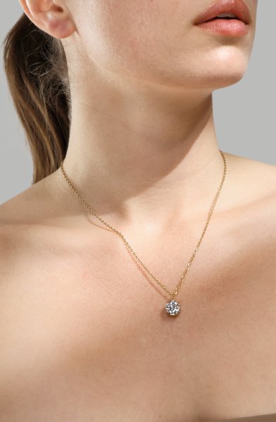Halsband Solara - 18k Guldpläterat