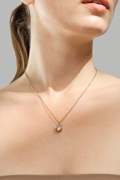 Halsband Solara - 18k Guldpläterat