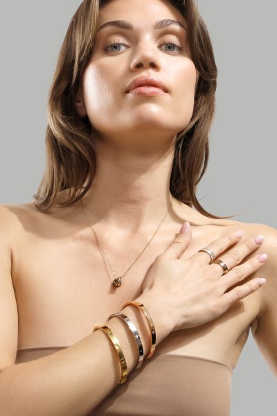 Ring Halo - 18k Gold Plated