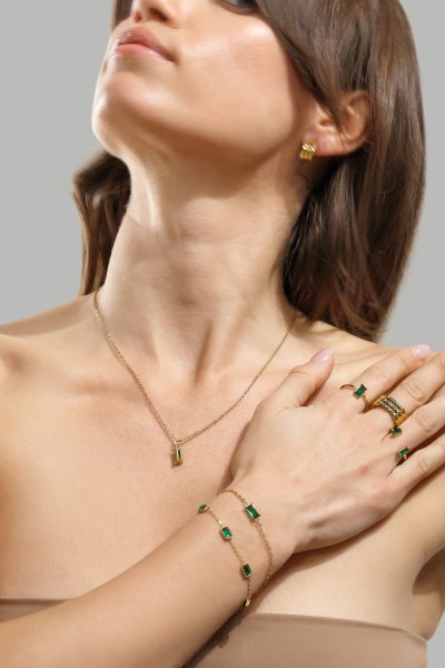 Armband Verdant - 18k Guldpläterat